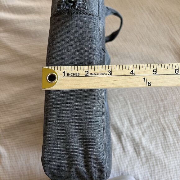 Case Logic Laptop Computer Bag Gray Shoulder Strap Multiple Compartments Zippers - Picture 9 of 12